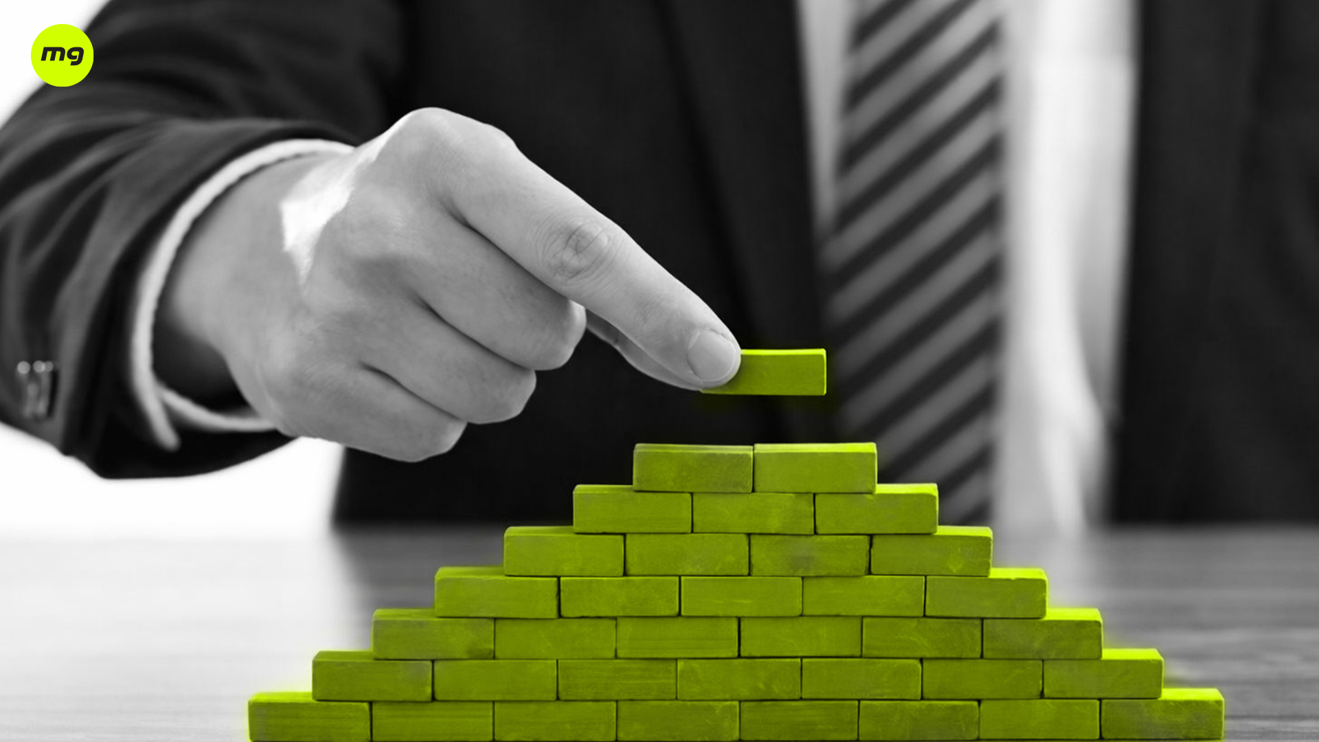 Placing the final piece to complete a system.