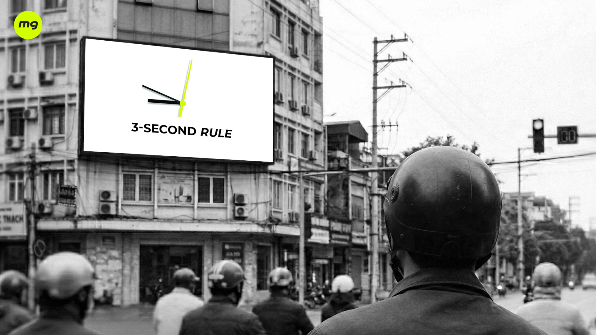 Applying 3-second rule in OOH billboard advertising