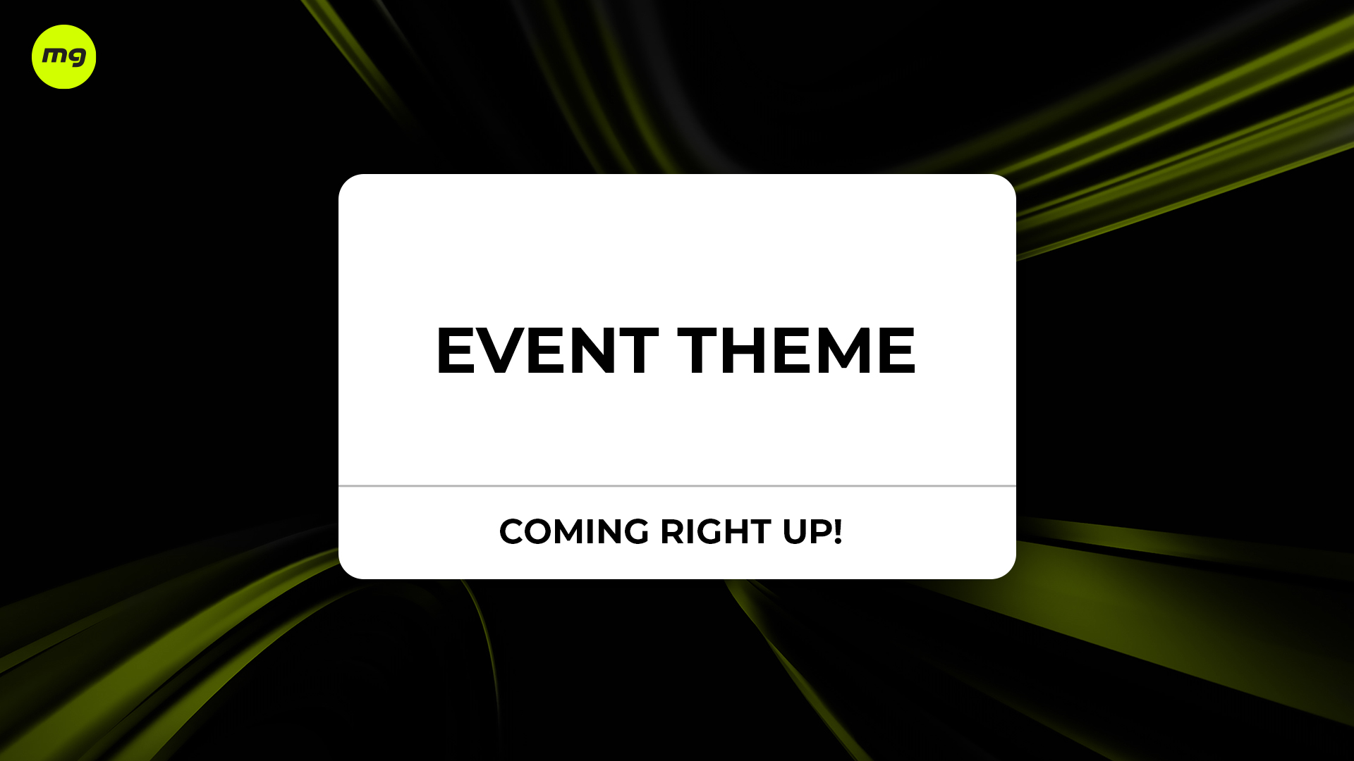 Once the concept is clear, the theme follows naturally. Without the concept, a theme becomes guesswork